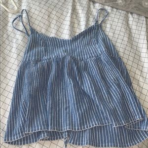 Abercrombie & Fitch tie back tank top